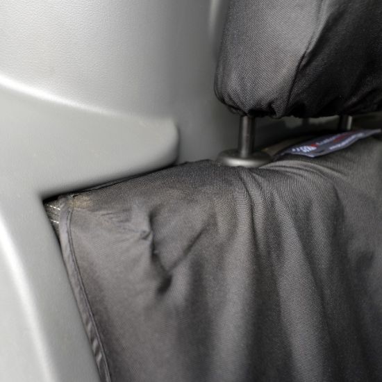 Picture of UK Custom Covers Vauxhall Vivaro Seat Covers Cotton-Backed PU (2019 Onwards) - Rear | SC422B