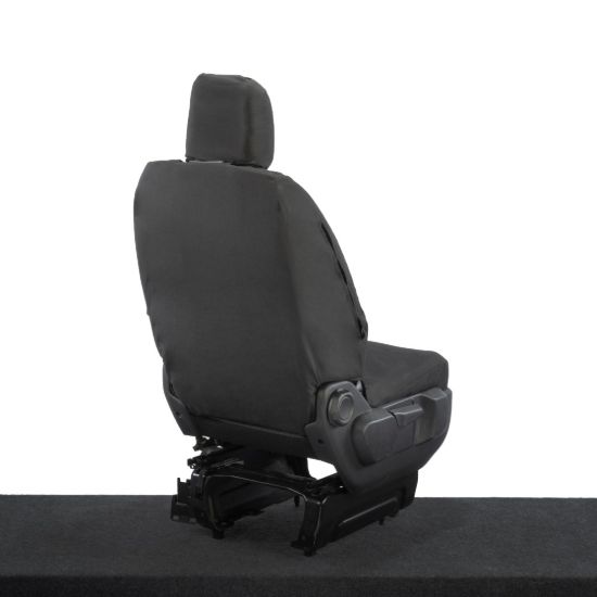 Picture of UK Custom Covers Vauxhall Vivaro Seat Covers Cotton-Backed PU (2019 Onwards) - Driver Only | SC433B