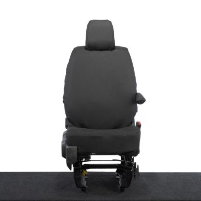UK Custom Covers Citroen Dispatch Cotton-Backed Front Seat Covers (2016 Onwards) - Driver Only