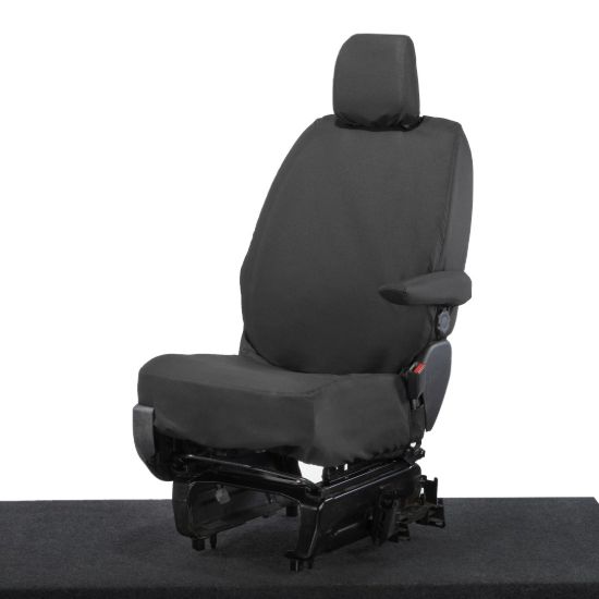 Picture of UK Custom Covers Citroen Dispatch Cotton-Backed Front Seat Covers (2016 Onwards) - Driver Only | SC433B
