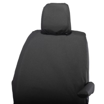 Picture of UK Custom Covers Citroen Dispatch Cotton-Backed Front Seat Covers (2016 Onwards) - Driver Only | SC433B
