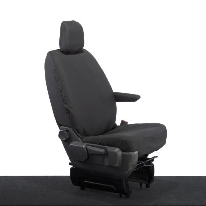 Picture of UK Custom Covers Citroen Dispatch Cotton-Backed Front Seat Covers (2016 Onwards) - Driver Only | SC433B