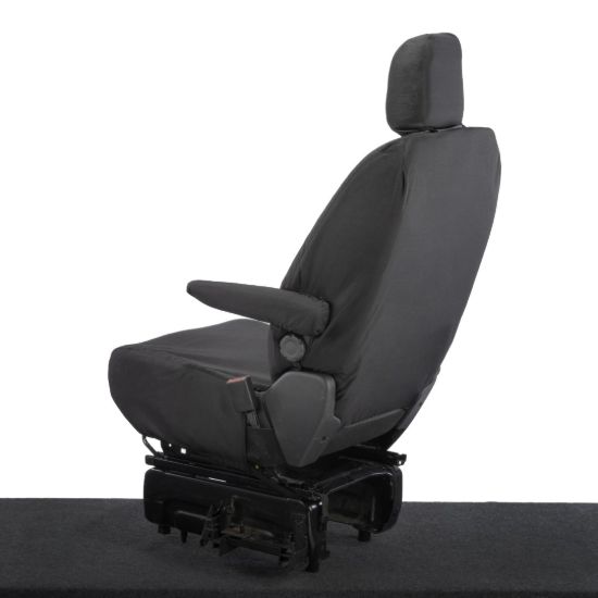 Picture of UK Custom Covers Citroen Dispatch Cotton-Backed Front Seat Covers (2016 Onwards) - Driver Only | SC433B