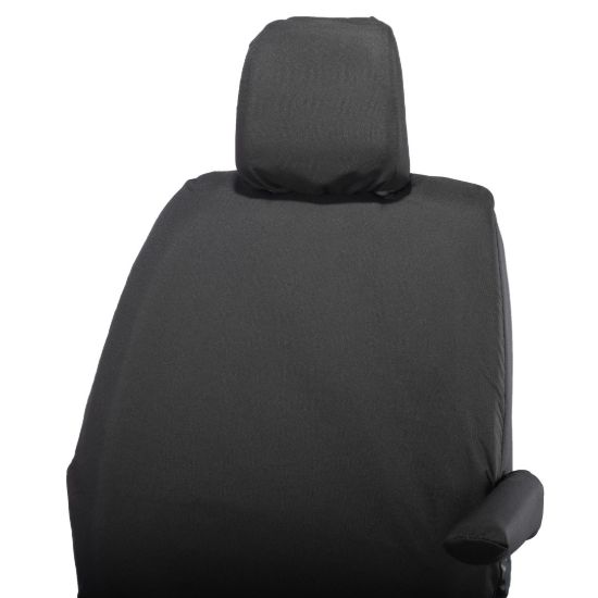 Picture of UK Custom Covers Citroen Dispatch Cotton-Backed Front Seat Covers (2016 Onwards) - Driver Only | SC433B