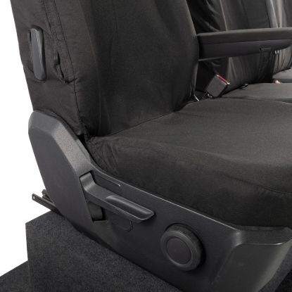 Picture of UK Custom Covers MAN TGE Front Seat Covers Cotton-Backed (2017 Onwards) - No Folding Middle Seat | SC587B