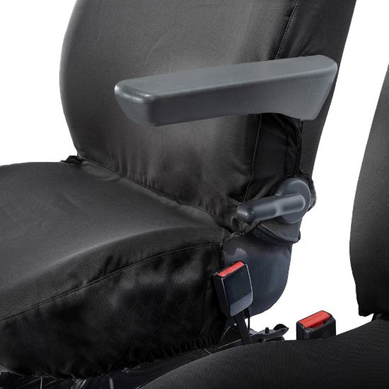 Picture of UK Custom Covers Vauxhall Movano Seat Covers Cotton-Backed PU (2010-2022) - Front No Folding Middle Seat & No Split Passenger Base | SC668B