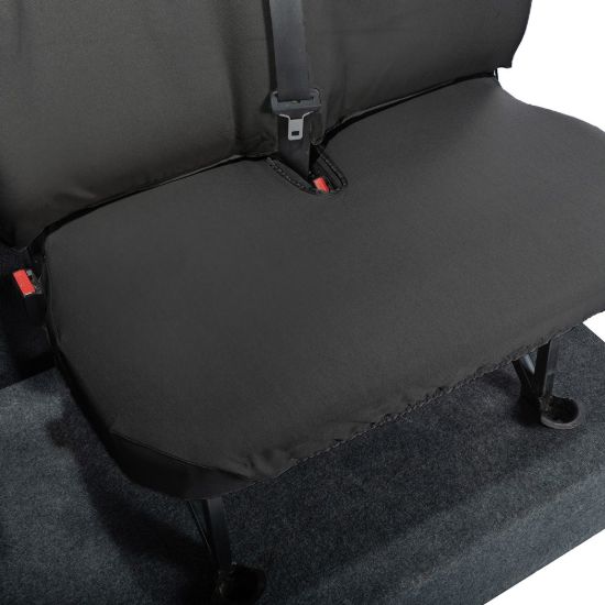 Picture of UK Custom Covers Vauxhall Movano Seat Covers Cotton-Backed PU (2010-2022) - Front & Rear No Folding Middle Seat & No Split Passenger Base | SC668B-416B