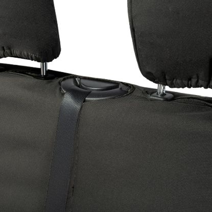Picture of UK Custom Covers Vauxhall Movano Seat Covers Cotton-Backed PU (2010-2022) - Front & Rear With Folding Middle Seat & Split Passenger Base | SC669B-416B