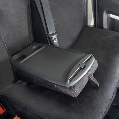 Picture of UK Custom Covers Vauxhall Movano Seat Covers Cotton-Backed PU (2022 Onwards) - Front With Pull Down Tray & No Split Passenger Seat | SC817B