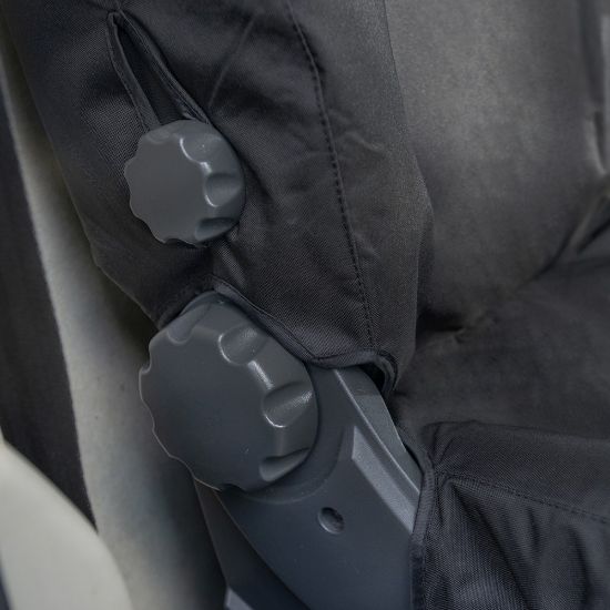 Picture of UK Custom Covers Citroen Relay Cotton-Backed Front Seat Covers (2022 Onwards) - With Pull Down Tray | SC817B