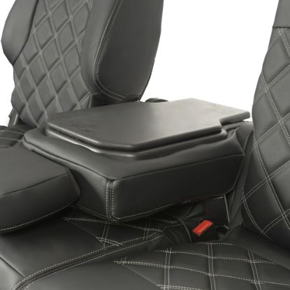 Picture of UK Custom Covers Citroen Berlingo Double Diamond Bentley Stitch Leatherette Front Seat Covers (2008-2018) - 3 Seats | SC886B