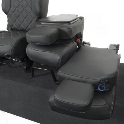 Picture of UK Custom Covers Citroen Berlingo Double Diamond Bentley Stitch Leatherette Front Seat Covers (2008-2018) - 3 Seats | SC886B
