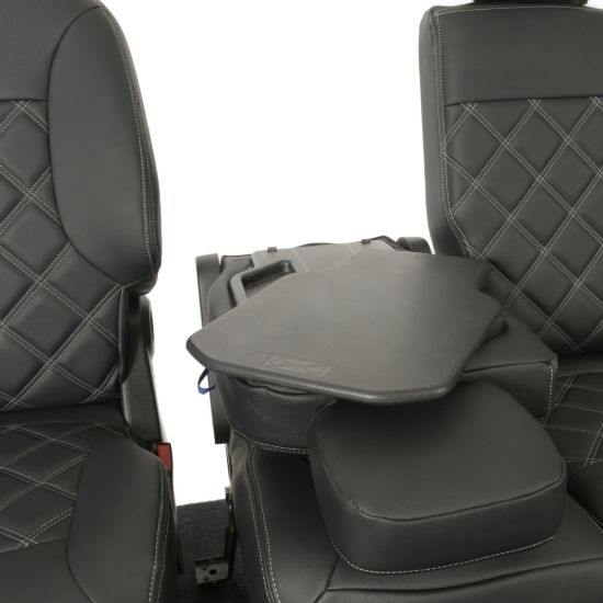 Picture of UK Custom Covers Citroen Berlingo Double Diamond Bentley Stitch Leatherette Front Seat Covers (2008-2018) - 3 Seats | SC886B