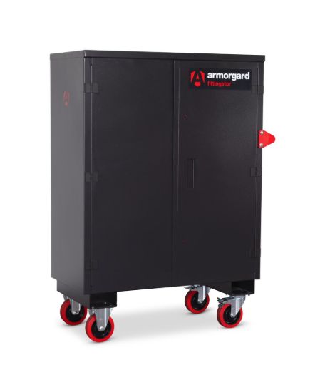 Armorgard FittingStor FC3 mobile fittings cabinet 1205W x 580D x 1780H