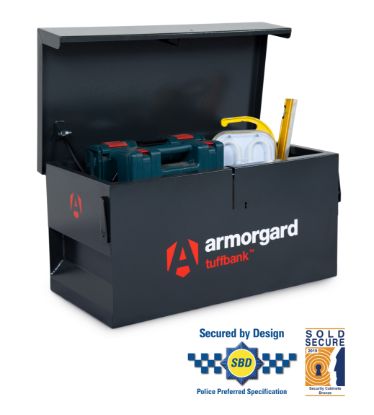 Picture of Armorgard Tuffbank Van Box 950x505x460 c/w fixing kit | TB1