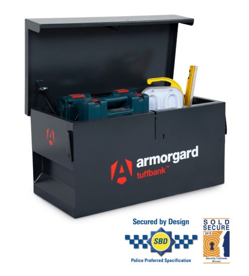 Picture of Armorgard Tuffbank Van Box 950x505x460 c/w fixing kit | TB1