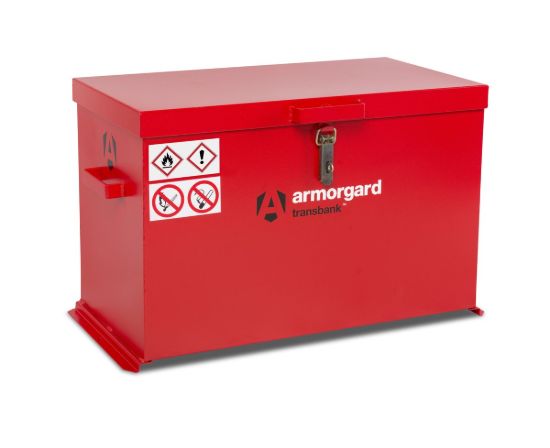 Armorgard TransBank TRB4 flammable COSHH vehicle box 880W x 480D x 545H