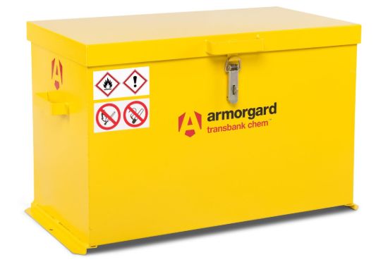 Armorgard TransBank Chem TRB4C chemical COSHH vehicle box 880W x 480D x 545H
