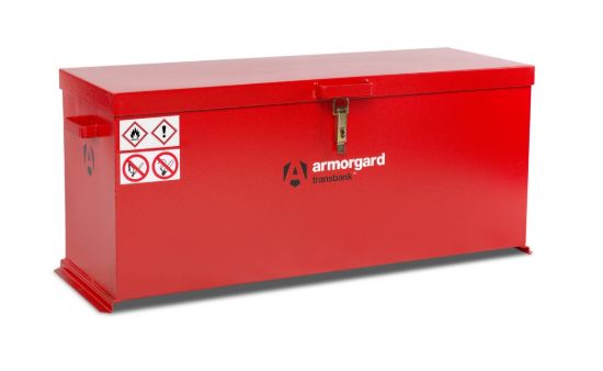 Armorgard TransBank TRB6 flammable COSHH vehicle box 1280W x 480D x 545H