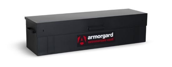 Armorgard StrimmerSafe Vault SSVX6 secure grass trimmer storage unit with 2x slots 1815W x 545D x 445H