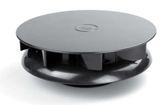 Picture of Turbo 5 Small Low Profile Rotary Roof Vent for Vans - Black
