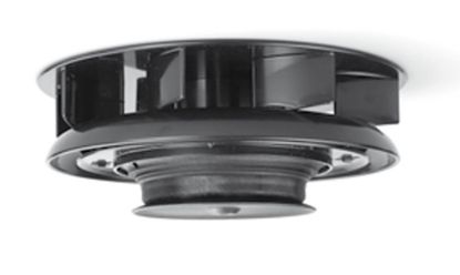 Picture of Turbo 5 Small Low Profile Rotary Roof Vent for Vans - Black