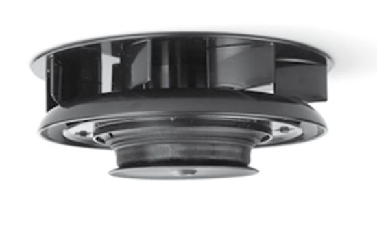 Picture of Turbo 5 Small Low Profile Rotary Roof Vent for Vans - Black
