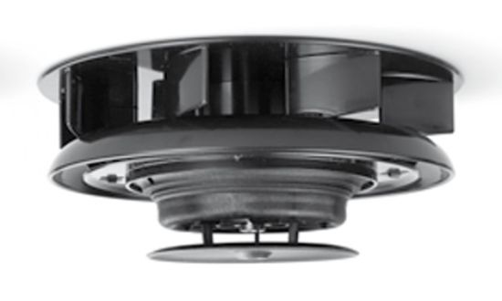 Picture of Turbo 5 Small Low Profile Rotary Roof Vent for Vans - Black