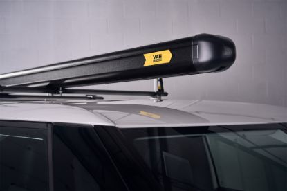 Black Maxi pipe carrier end cap close-up