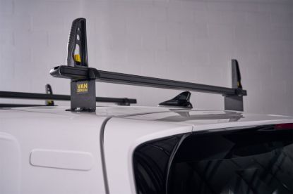 Black ULTI Bar load stops close-up