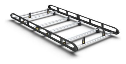 Van Guard ULTI Rack+ Black (Aluminium) - 5 Bar Roof Rack for Iveco eJolly 2026-Onwards | L2 | H1 | Twin Rear Doors