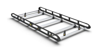 Van Guard ULTI Rack+ Black (Aluminium) - 5 Bar Roof Rack for Iveco eJolly 2026-Onwards | L2 | H1 | Twin Rear Doors
