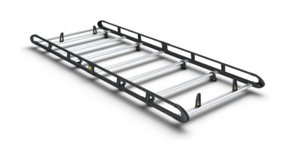 Van Guard ULTI Rack+ Black (Aluminium) - 7 Bar Roof Rack for Iveco Daily 2014-Onwards | L3 | H2 | Twin Rear Doors